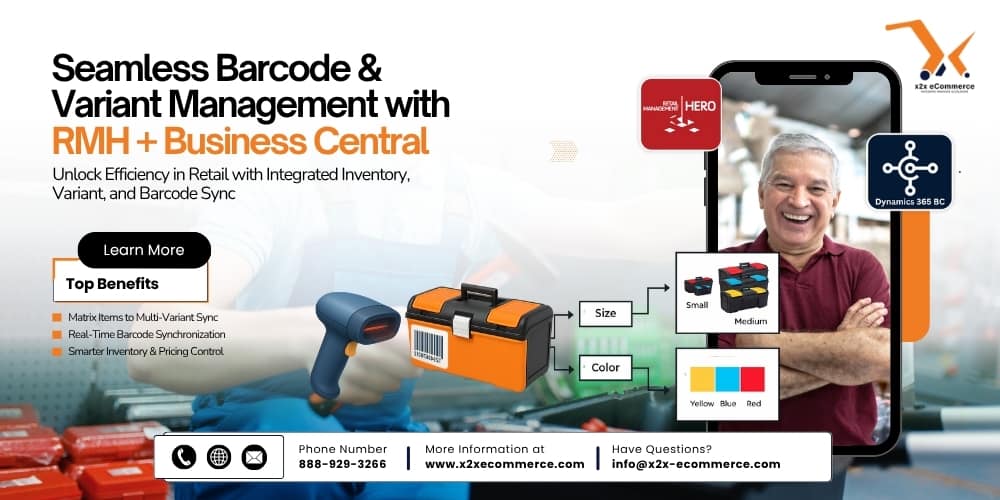 Handling Item Variants and Barcodes in RMH and Business Central Integrated Environment