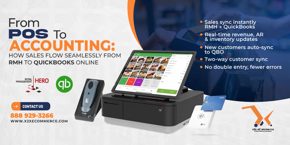 From POS to Accounting: How Sales Flow Seamlessly from RMH to QuickBooks Online