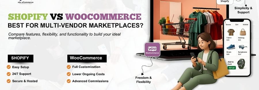 Building Multi-Vendor Marketplaces Shopify Apps vs WooCommerce Plugins