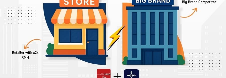 How Small Retailers Compete with Big Players Using x2x RMH and Business Central Integration