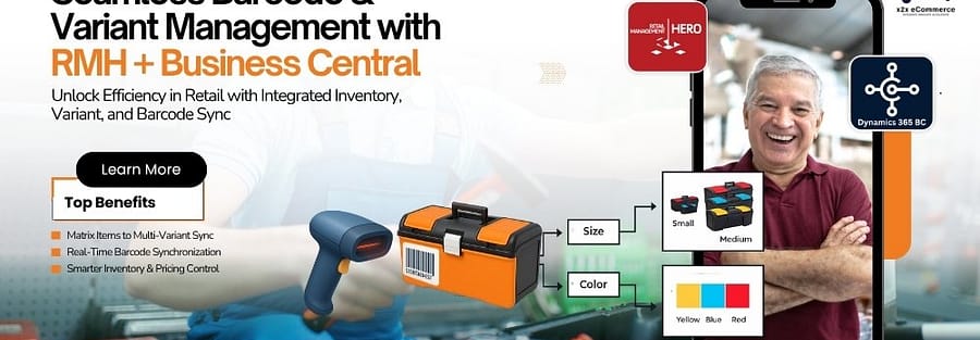 Handling Item Variants and Barcodes in RMH and Business Central Integrated Environment