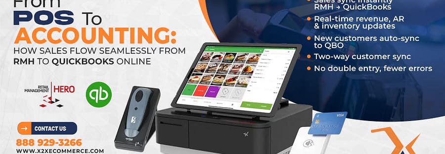 From POS to Accounting: How Sales Flow Seamlessly from RMH to QuickBooks Online